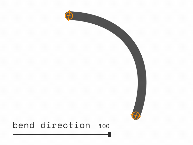 RH2 bend direction